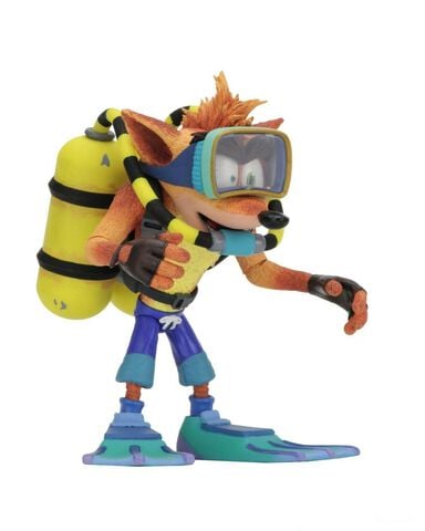 Figurine - Crash Bandicoot - Crash Avec Equipement De Plongée 17 Cm